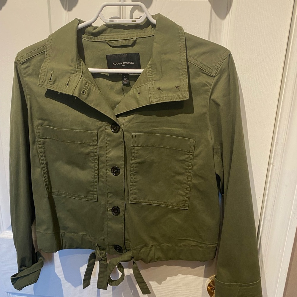 Banana Republic cute green jacket